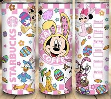 Easter Disney Starbucks Inspired Mickey Mouse 20 oz. Steel Tumbler picture