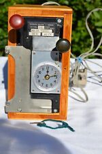 Calculagraph Model KS-7769- L-14 33 Telephone Time Punch Clock w/Key Not Tested picture