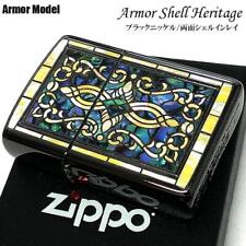 Zippo Lighter Armor Shell Heritage Natural Inlay Heavy picture