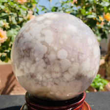6.9LB natural pink amethyst quartz ball crystal polished sphere healing decor picture