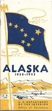 Official 1952 ALASKA TERRITORY Homesteading Guide Matanuska Valley Map Fairbanks picture