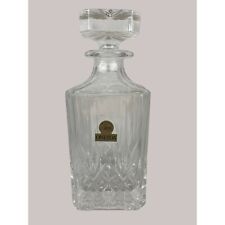 Oneida 24% Italian Crystal Decanter Liquor Bar Whiskey Rum picture
