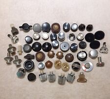 Mixed Lot of Vintage Radio & Electronix's Knobs Parts Pieces Discounted Shipping picture