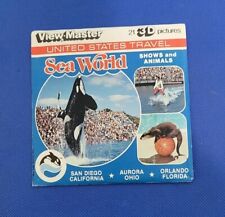 COLOR gaf M4 Sea World Shows and Animals CA Ohio FL view-master 3 Reels Packet picture
