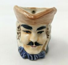VTG Japan Miniature Mini Character Toby Mug Jug Porcelain Colonial Man Face J21 picture