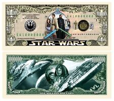 ✅ Pack of 100 Star Wars Original Collectible Novelty 1 Million Dollar Bills ✅ picture