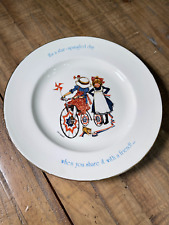 Holly Hobbie Freedom Series 1776-1976 Plate Star Spangled Day Bicycle picture