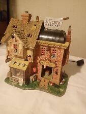 Lemax Spooky Town THE BUTCHER SHOP Lights & Sound Box 2008 WORKS see video picture