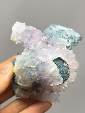 RARE New Find Specialty Amethyst Quartz Cluster Uruguay 8.1oz Beautiful N39 picture