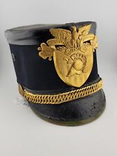 Vintage West Point USMA Cadet Army Military Tar Bucket Shako Parade Hat 7 picture