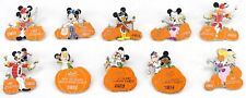 NEW Disney 2014 Mickey's Not So Scary Halloween Party 10 Pin Set W/ Chasers picture