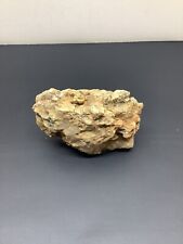 Unique vintage fools gold on 3.25”x2” granite rock paperweight Estate picture