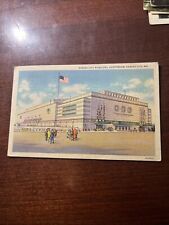 Kansas City, MO New Municipal Auditorium Vintage 1936 White Border Postcard picture
