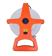 100m/330ft Fiberglass Measuring Tape Orange And White  picture