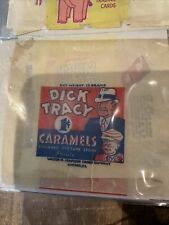 1937 Dick Tracy Caramels Walter Johnson Co Gum Wax Wrapper R-41 picture
