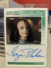 Quotable Star Trek TNG Suzie Plakson Autograph Card as K'Ehleyr NM 2005  picture
