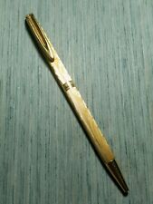 RARE VINTAGE WATERMAN CF PLAQUE OR G FINE LINED BALLPOINT PEN-FRAN MADE picture