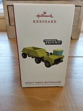 2019 Hallmark Keepsake Ornament Mighty Tonka Bottom Dump Truck picture