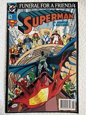 Superman #76 DC Comics 1993 #6 -Funeral For A Friend /4 By Jurgens & Breeding picture
