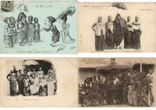DAHOMEY BENIN ROYALTY AFRICA 8 Vintage Postcads Pre-1920 (L4282) picture