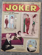 Joker Magazine 1973 Bill Ward Bill Wenzel good girl legs nylons heels pinups wow picture