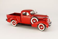 Danbury Mint 1937 Studebaker Coupe Pickup 1:24 Diecast - Red - Mint In Box picture