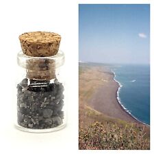 ALMOST GONE Vial of Sand obtained from Iwo Jima Japan, Invasion Beach WWII USMC picture