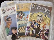 Suburban Tribe #1-#3 Comics by John Lee autographed picture