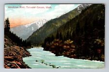 Tumwater Canyon WA-Washington, Scenic Views Wenatchee River Vintage Postcard picture