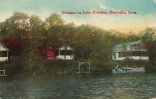Summer Cottages Lake Nokomis Humboldt Iowa IA c1910 Postcard picture
