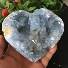 601g Natural Beautiful Blue Celestite Crystal Geode Cave Mineral Specimen A9449 picture