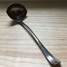 Vintage 1970s Silver Plated Gravy Sauce Server Ladle Spoon Made In Italy 12