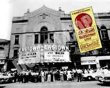 July 1973 Joe Walsh at Eastown Theatre Marque Detroit Street Flyer 8x10 Photo picture