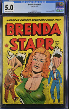 BRENDA STARR #13 CGC 5.0 VG/FN -1947-1st issue. Steve Ayres backup story. picture