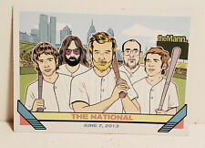 THE NATIONAL 2013 TOUR MANN MUSIC CENTER PHILADELPHIA CONCERT TRADING CARD picture