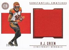 A.J. 2019 GREEN PANINI ENCASED SUBSTENTIAL SWATCHES JERSEY /50 picture