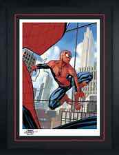 Sideshow The Amazing Spider-Man #800 Dodson Fine Art Print Framed 18x24 picture