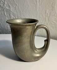 Vintage Duratale by Leonard Pewter  Medieval Viking Horn Cup/Mug Italy 5