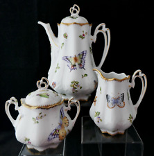 Anna Weatherley Spring in Budapest Coffee Pot Creamer Sugar Bowl Set picture