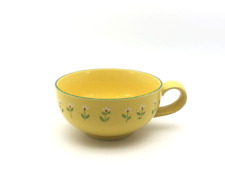 Teleflora Inc 1985 Yellow Daisy Flowers Large Handled Cup picture