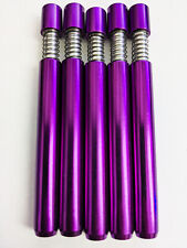 Self Cleaning Metal One Hitter (Pack of 5 Purple) Spring Loaded Dugout picture