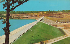 Eufaula OK Oklahoma, Eufaula Dam, Camping Grounds, Vintage Postcard picture