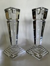 Lenox Crystal Monument Collection Single Light Pair 8.25