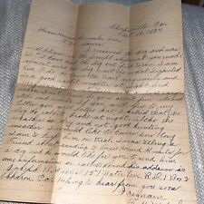 1934 Sharpsville PA Letter to Dixie Hound Kennel on Rabbit Hunting Dog Issue picture