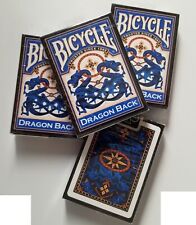 Dragon Back Bicycle Playing Cards- Blue 2013, USPCC, Limited, picture