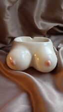 original gift for a friend vtg ashtray women's breasts made of ceramics picture
