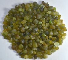 500 GM Wonderful Transparent Natural Rough GREEN MALI GARNET Crystals Lot picture