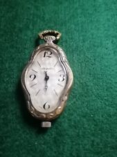 Antique Haunted Watch Pendant, Silver And Brass, Positive Energy  picture