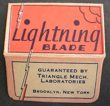 Vintage Razor Blade LIGHTNING (w/o Corp) - One wrapped Blade picture
