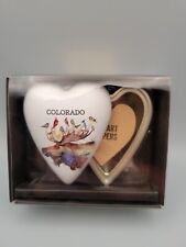 Demdaco Art Heart Keeper Trinket Box Colorado Gift Moose Birds Keepsake Memory picture